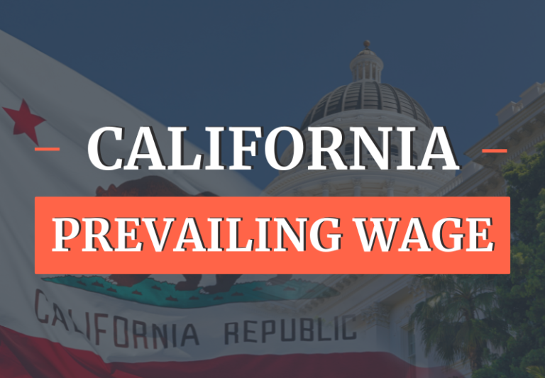 CALIFORNIA PREVAILING WAGE